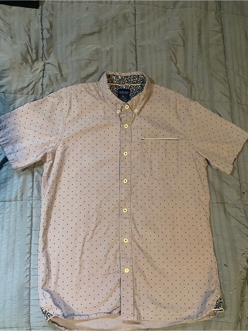 Level Ten Short Sleeve button up Shirt